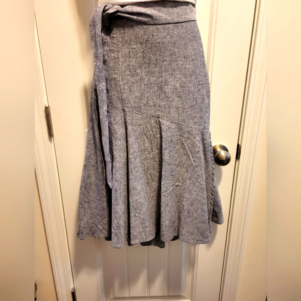 7th Ave Linen Skirt